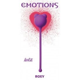 Фиолетовый вагинальный шарик Emotions Roxy